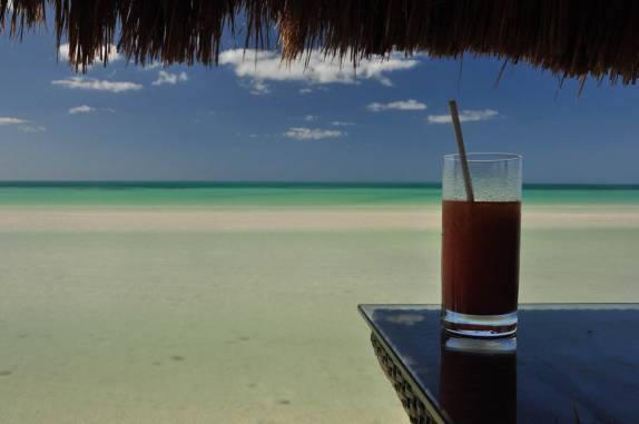 Combinação perfeita! (ilha de Holbox, no norte do Yucatán, no México)